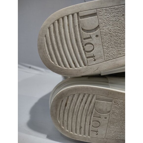 Dior B23 League High-Top Sneakers Men\'s Shoes Size 44 US 11 White/ Black main image 4